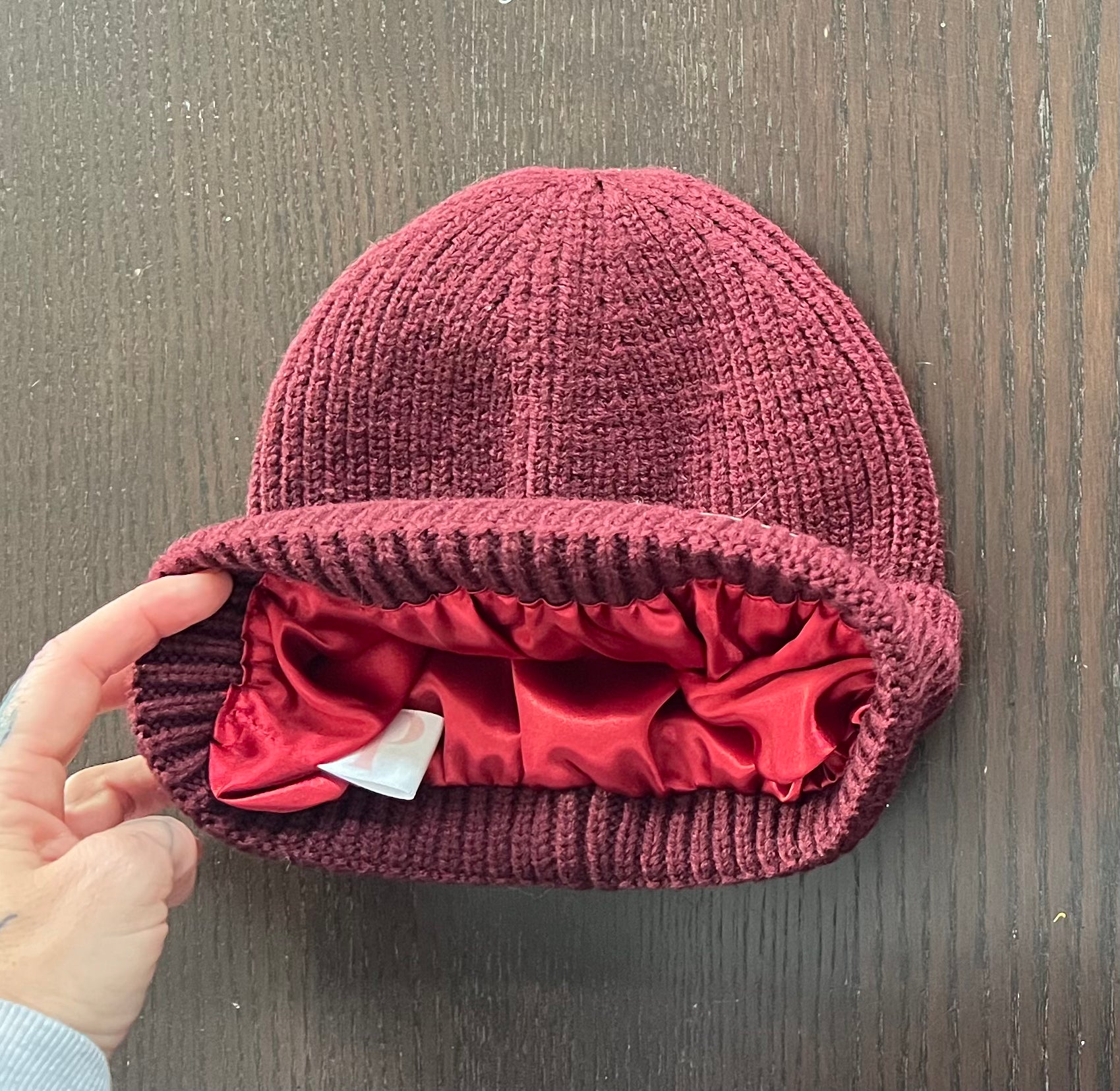 'The Juicy Ribbed' Silky Beanie